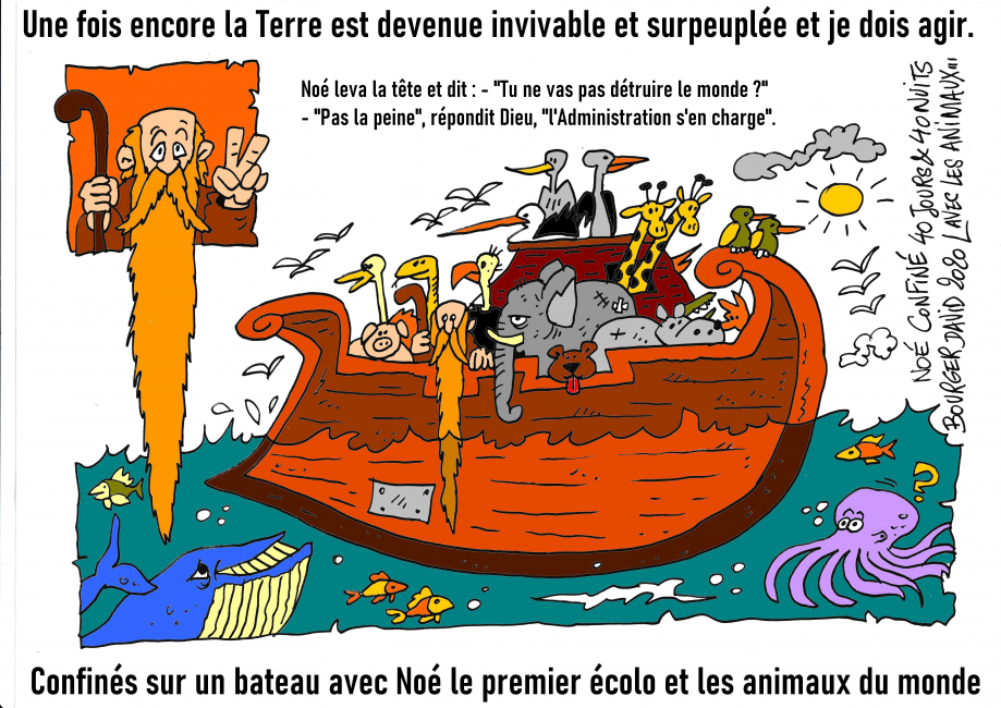 Confinés sur un bateau avec Noé le premier écolo et les animaux du monde - Copie (2)