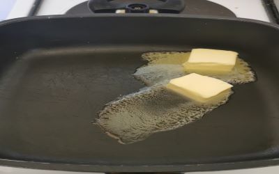Beurre à fondre dans la casserole
