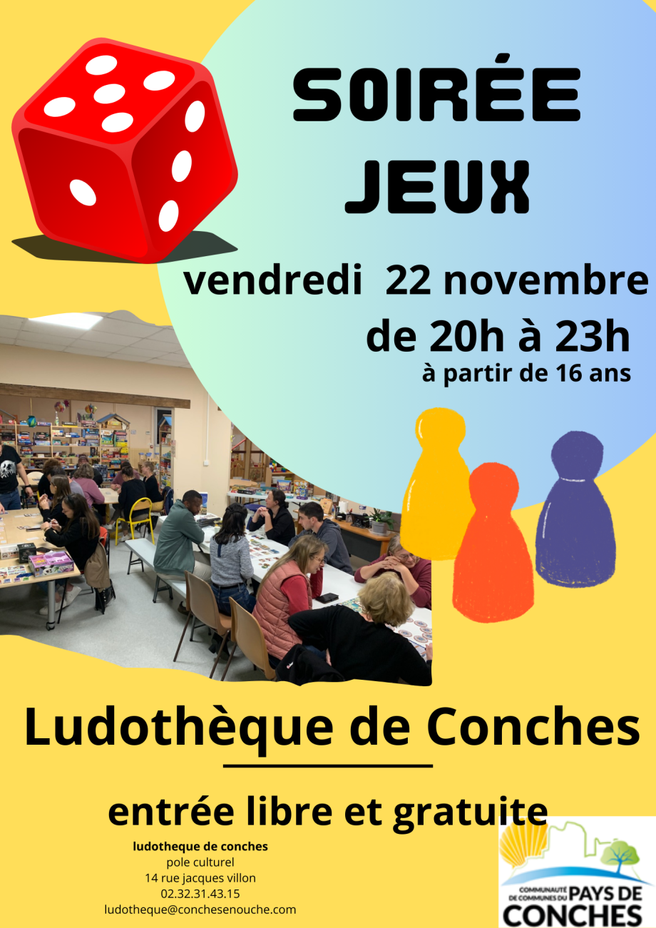 soirée jeux novembre 2024