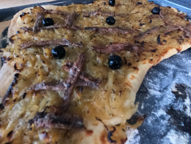 pizza pissaladière