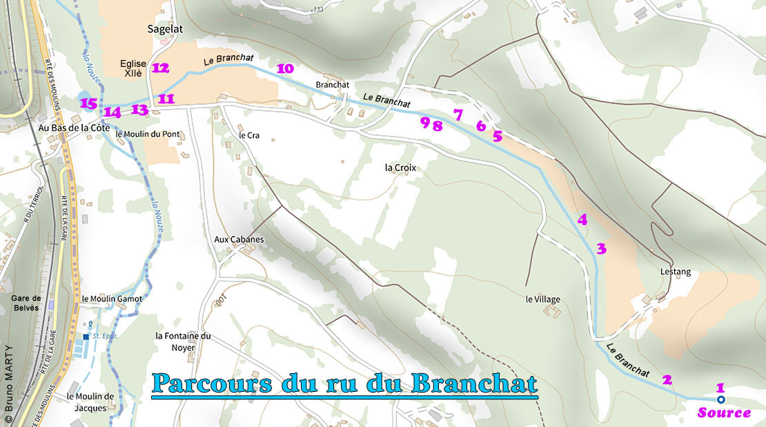 0 - Carte du Branchat