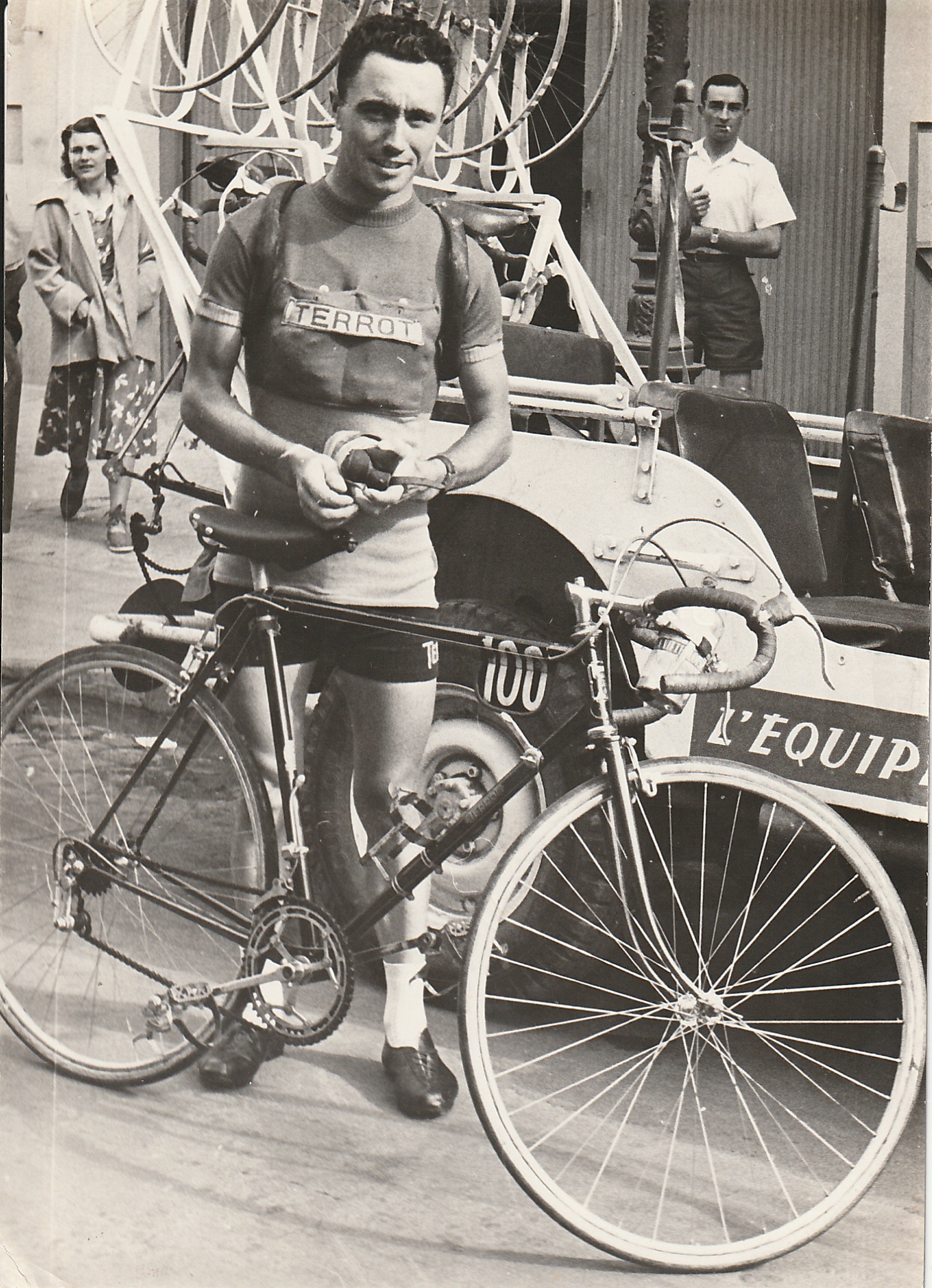Départ du Tour de France 1950