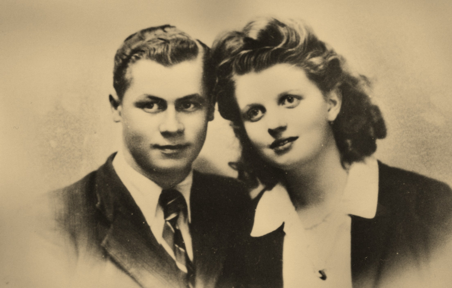 Gabriel & Jeannine Eymet, jeunes
