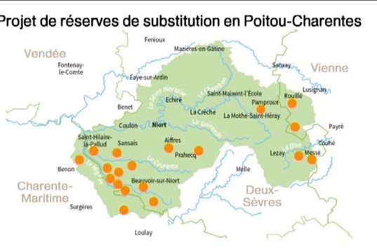 19 bassines en Poitou Charentes