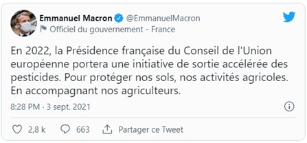 tweet macron