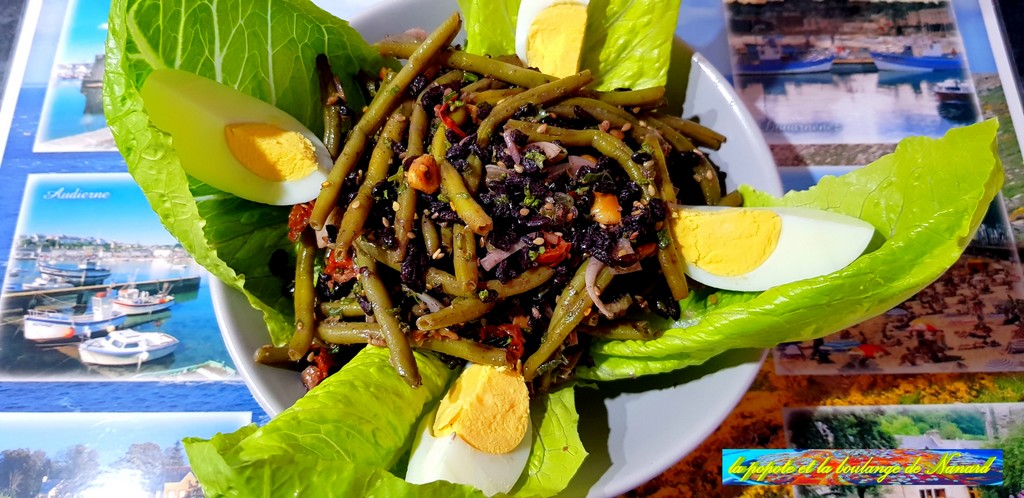 Salade de haricots verts aux noisettes grillées : recette