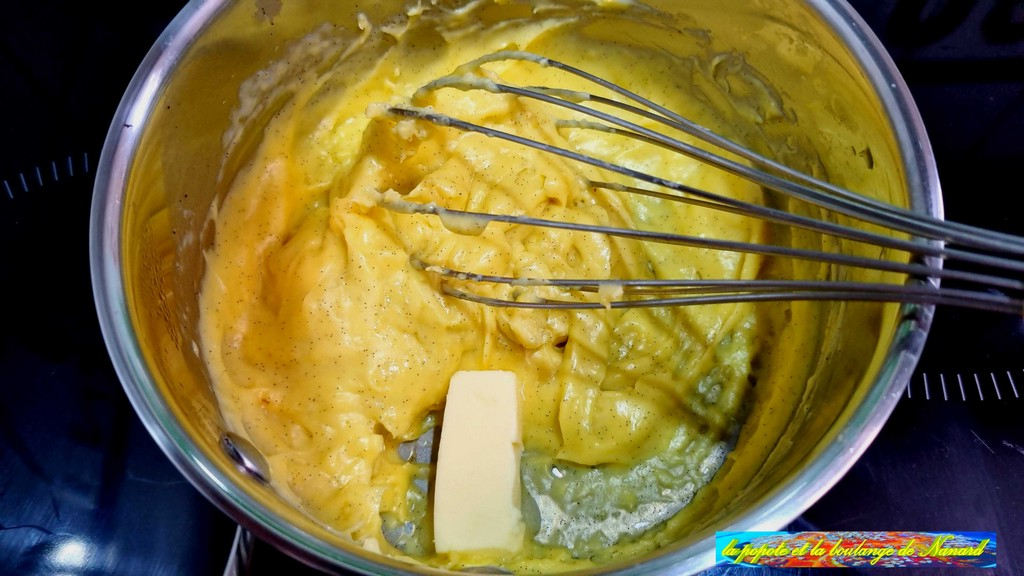 Ajouter les 10 gr de beurre