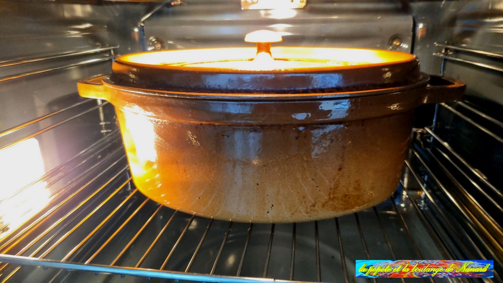Couvrir puis cuire à 170°C pendant 45 minutes