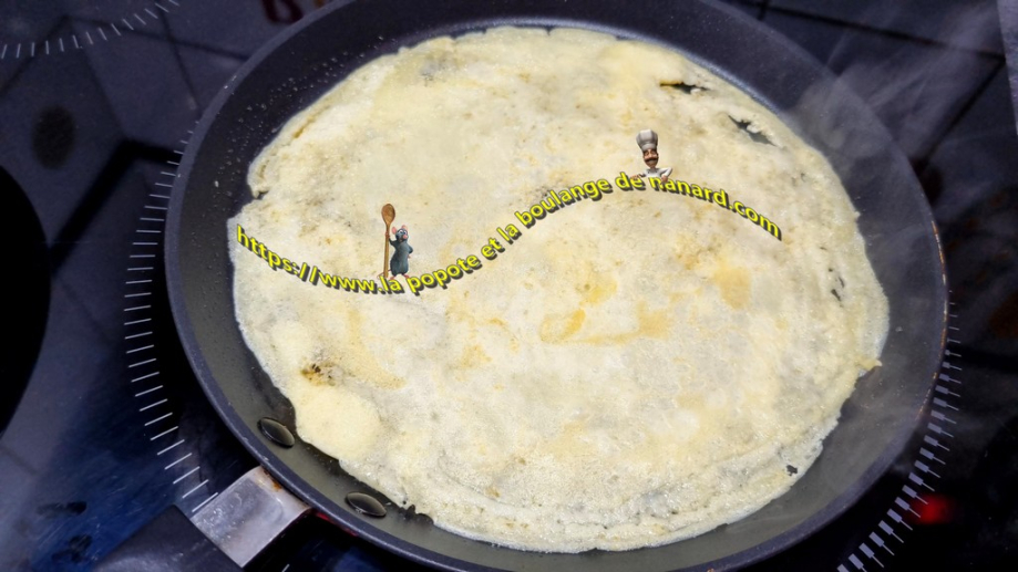 Cuire les crêpes comme à votre habitude