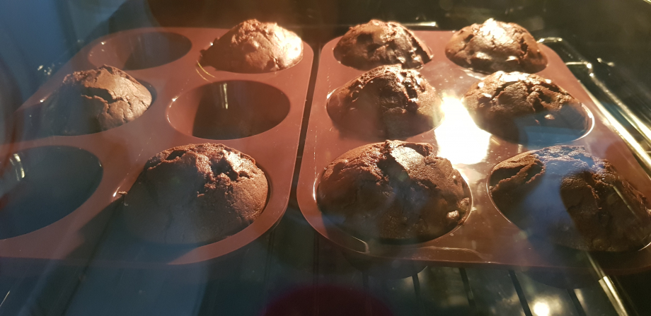 Cuire les muffins 18 minutes à 180°C