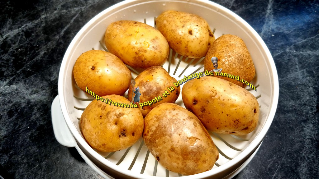 Cuire les pommes de terre à la vapeur