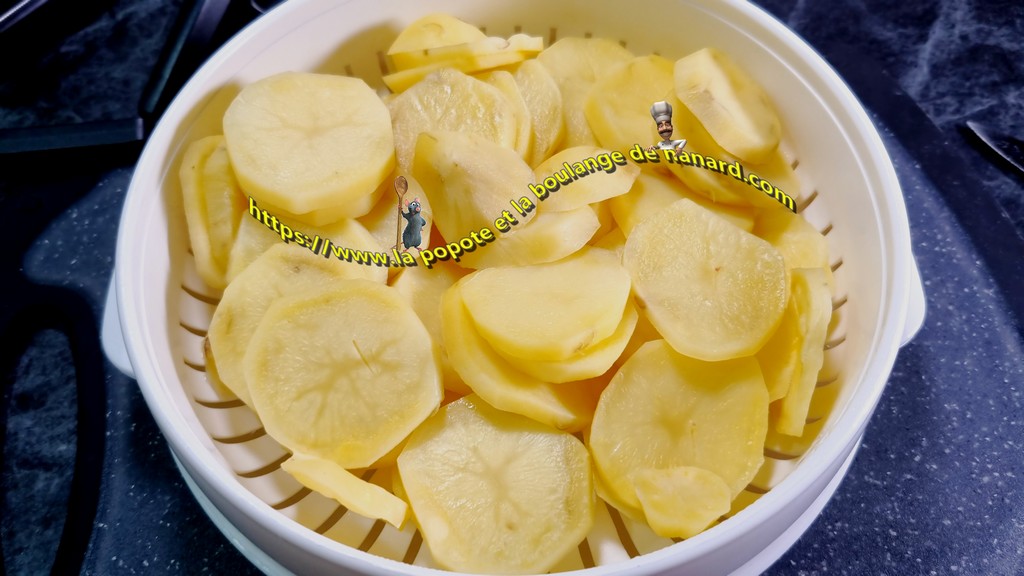 Cuire les pommes de terre à la vapeur