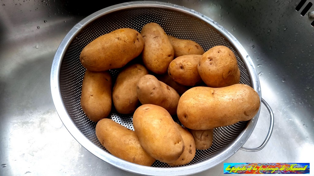 Égoutter les pommes de terre après cuisson