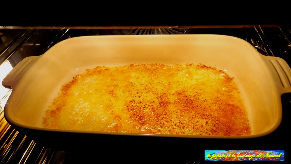 Faire fondre le beurre au four à 200°C jusqu\\\'à une belle couleur noisette