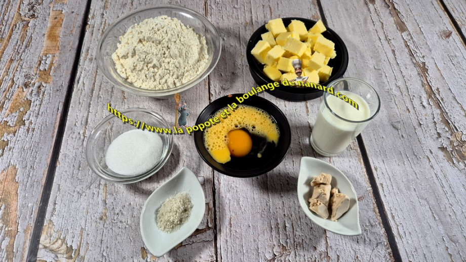 INGRÉDIENTS DE LA PÂTE