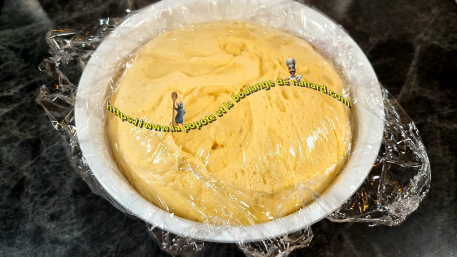 La pâte doit avoir doublée de volume