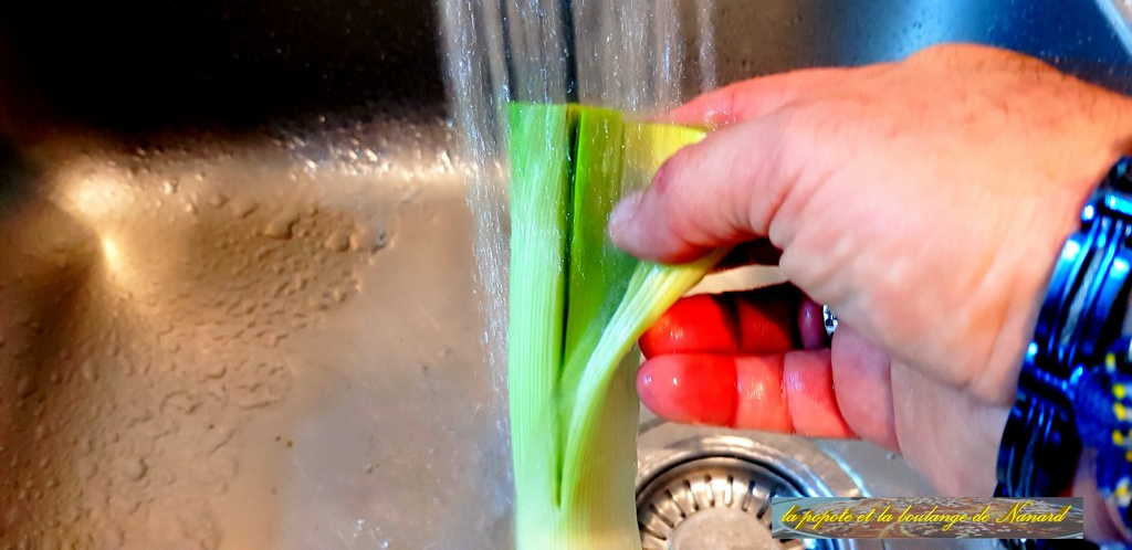 Laver correctement les poireaux