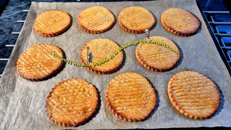 Les galettes doivent être dorées sans excès