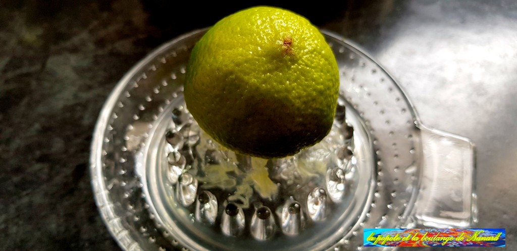 Presser le citron vert