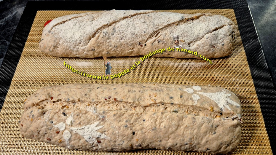 Saupoudrer de farine et décorer à votre convenance