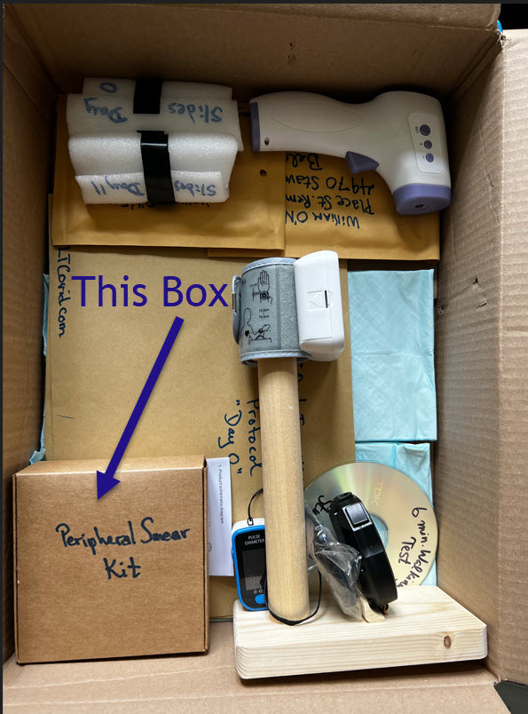 Peripheral Smear Kit Box in Big Box