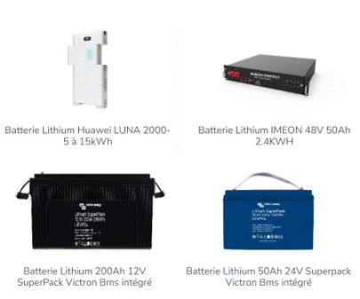 Des modèles de batteries lithium-ion