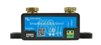 Le contrôleur de batterie Smartshunt 500A/50m