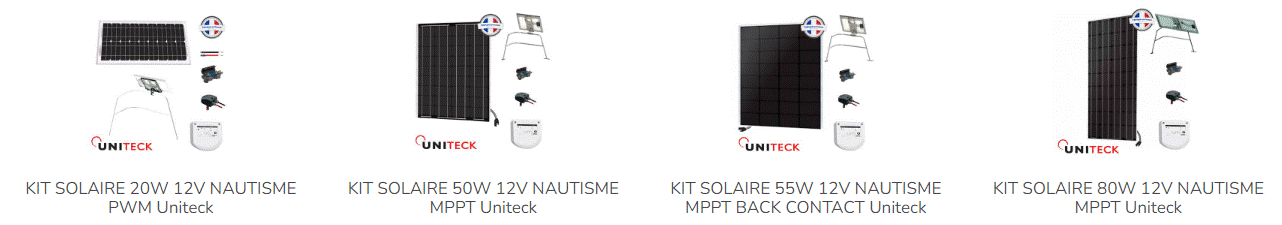 Une sélection de kits solaires pour électrifier un bateau 