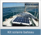 Kit solaire bateau