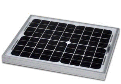 le panneau solaire 12v, 10w photovoltaïque monocristallin