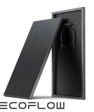 Un panneau solaire Ecoflow 400W 24V