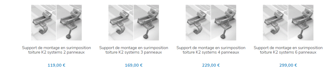 support-panneau-sur-toiture