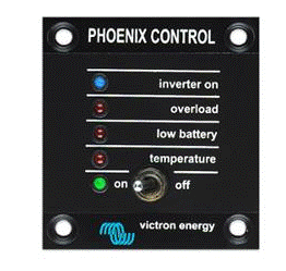 Le tableau de commande Victron Energy