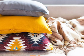 Des coussins aux designs variés