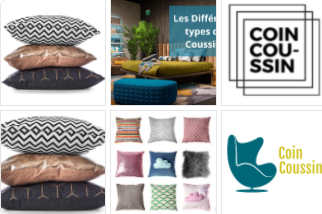 Les produits de Coin Coussin