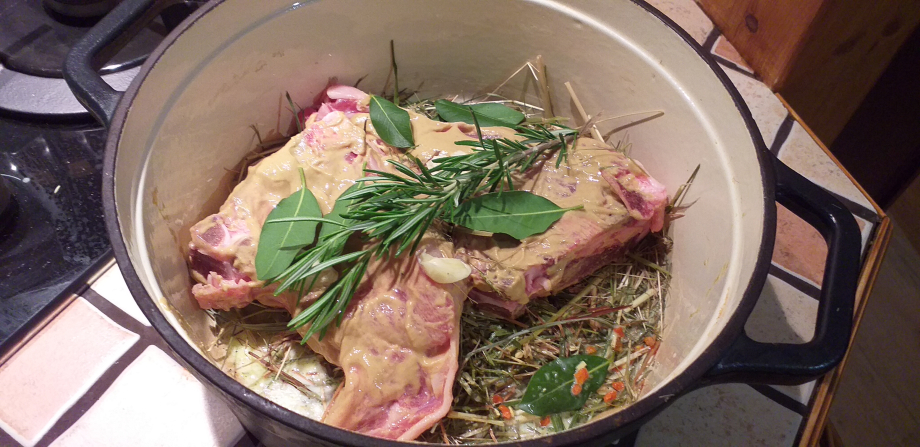 cote de veau au foin 1