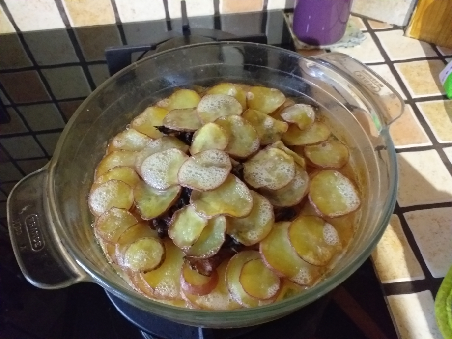 gateau de pomme de terre aux cèpes 4