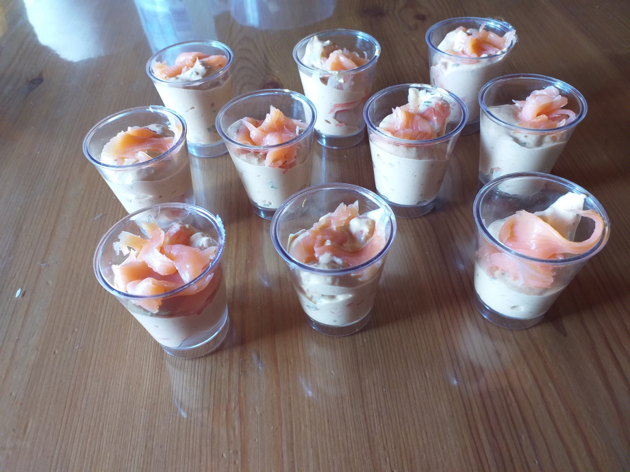 mousse de crevette