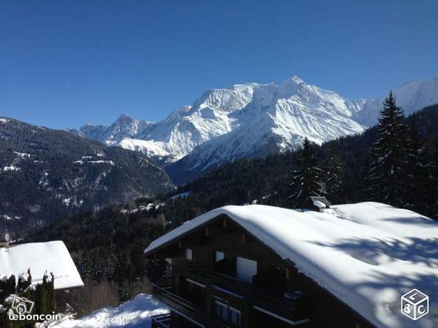 vue sur le chalet Le Cristal Résidence du Grattague