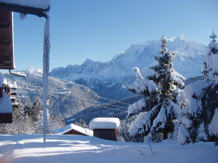 Vue extérieure en hiver