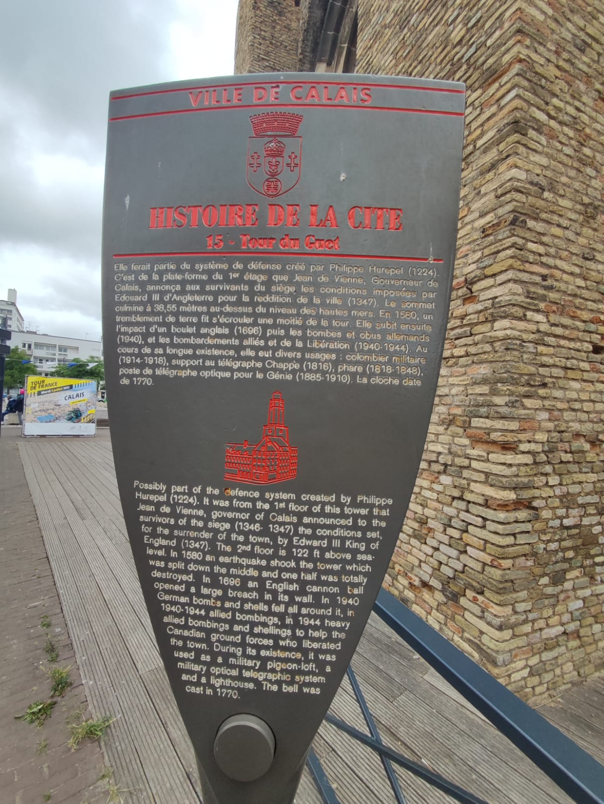 histoire de la cité Calais