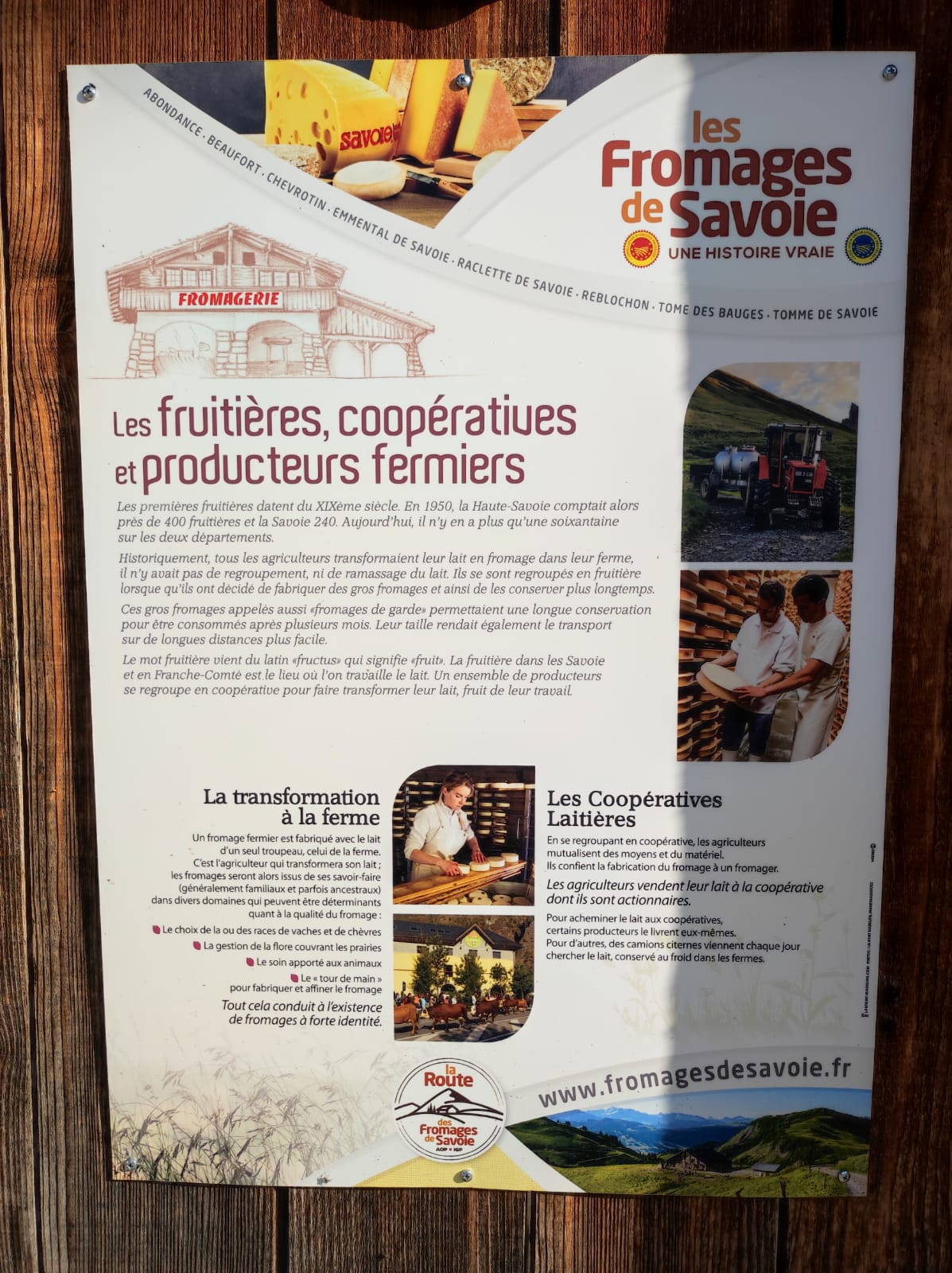 les fromages de Savoie