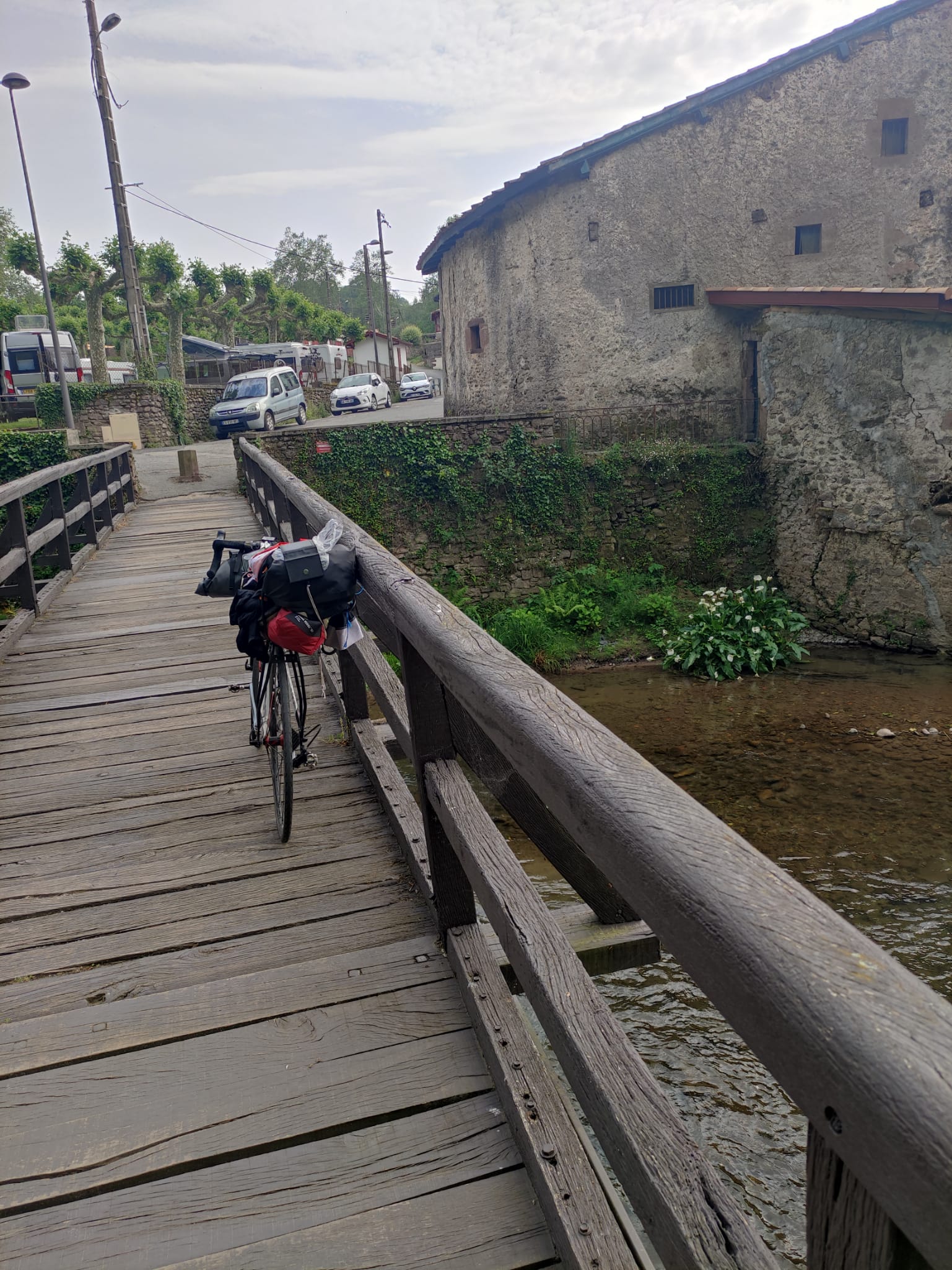 passerelle en bois