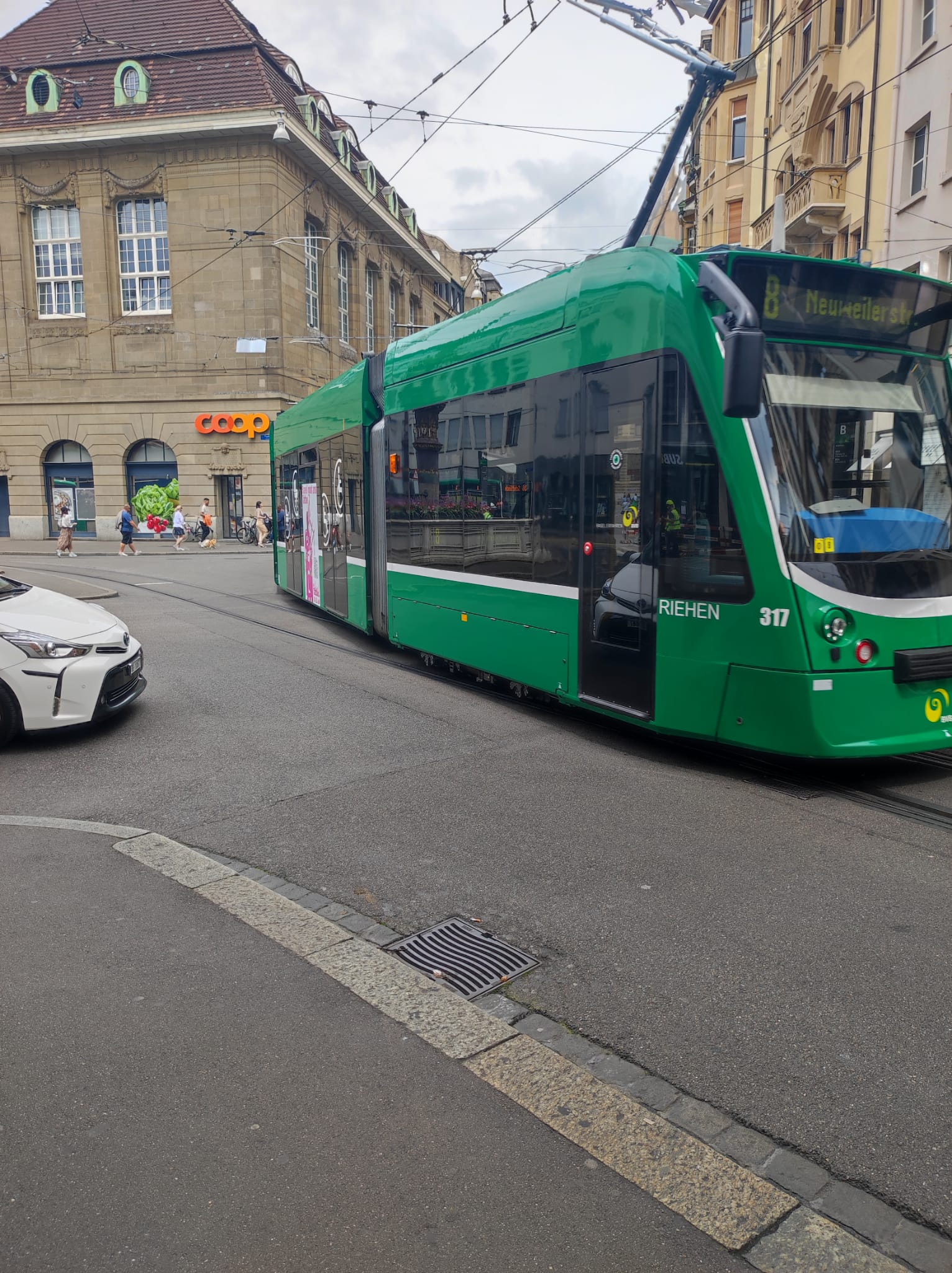tram à Bâle
