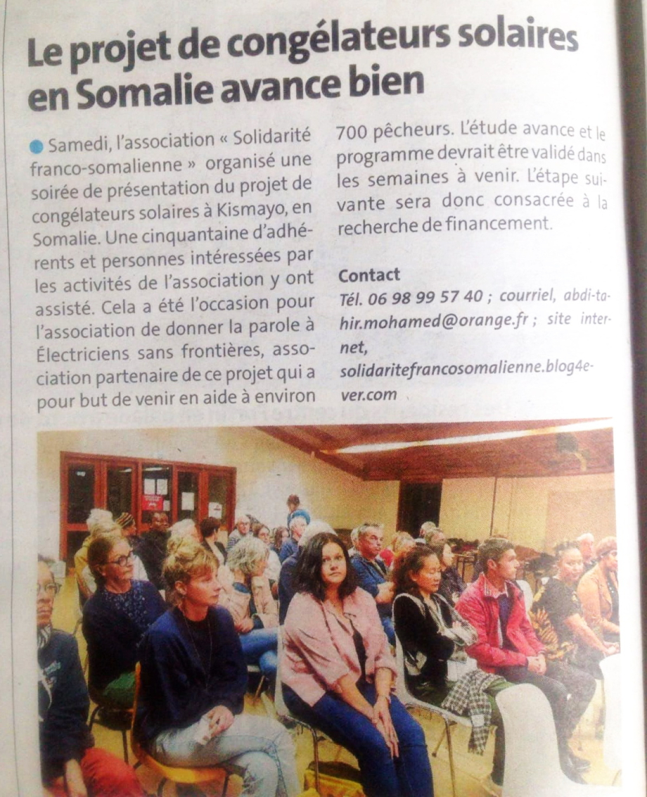 article presse  SFS octobre 2024