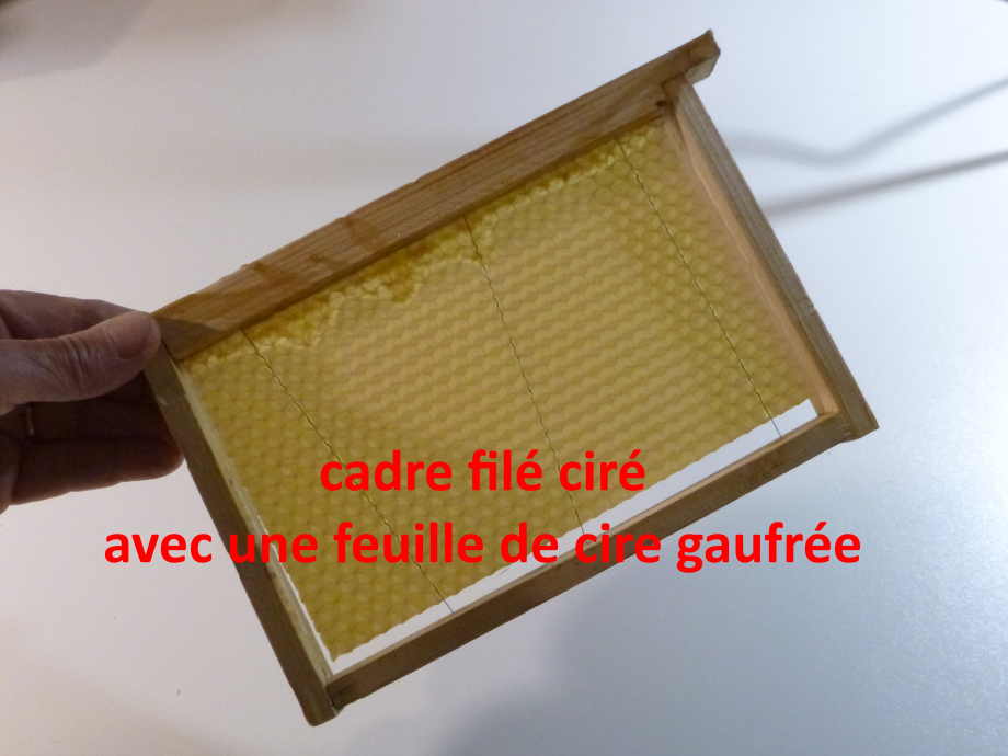 cadre filé 2 ciré