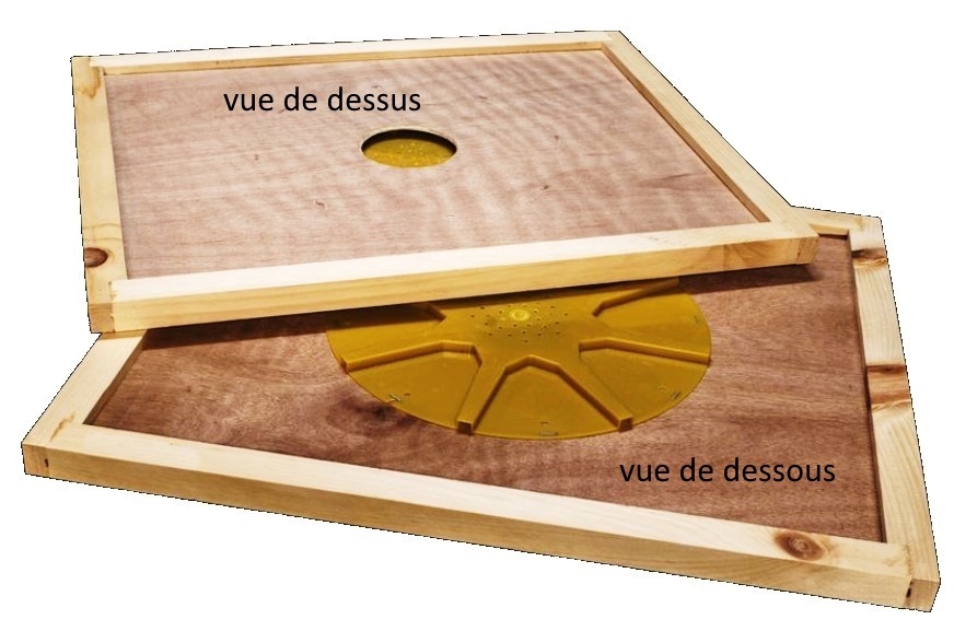 chasse-abeilles dessus-dessous
