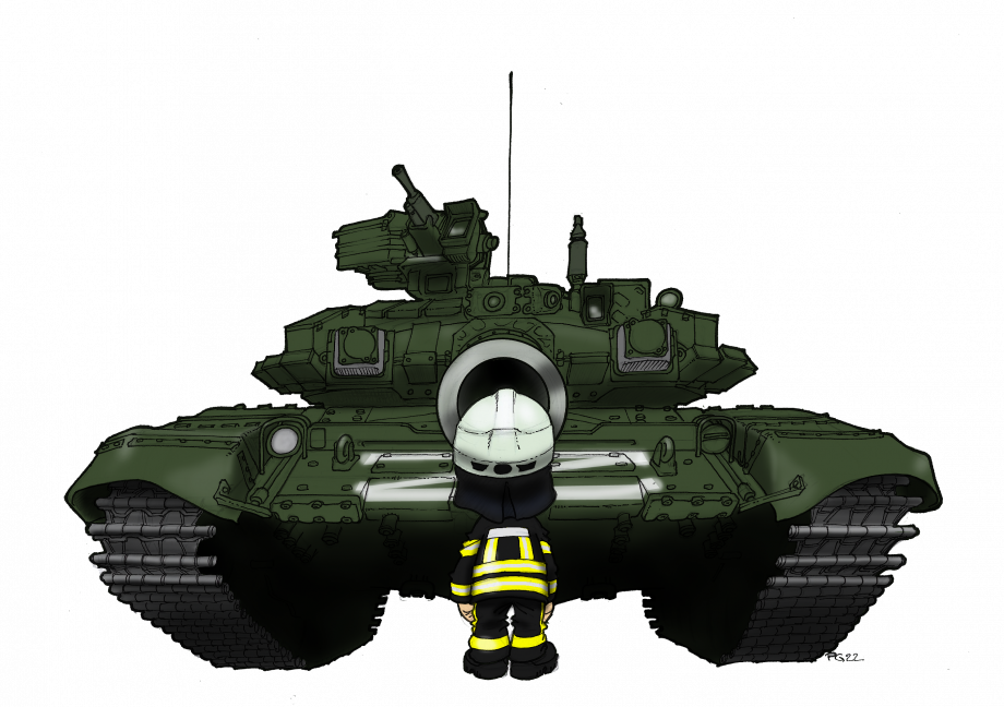 T90 VS SP ukrainien