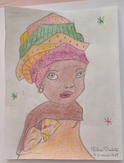 Mon dessin crayon-papier-couleur (Janvier 2022)