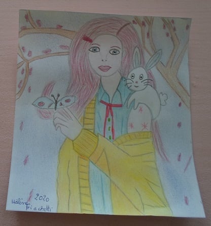 Mon dessin crayon papier-couleur (Juin 2020)